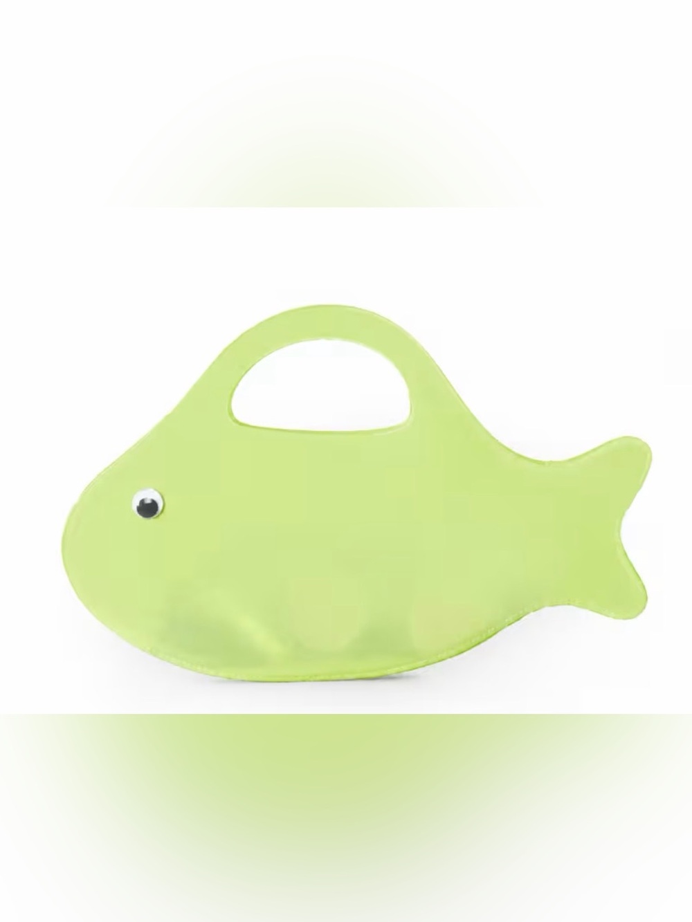 Cute Lime Green Fish Wristlet Clutch